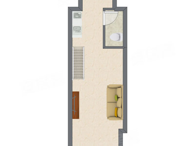 2室1厅 0.00平米户型图