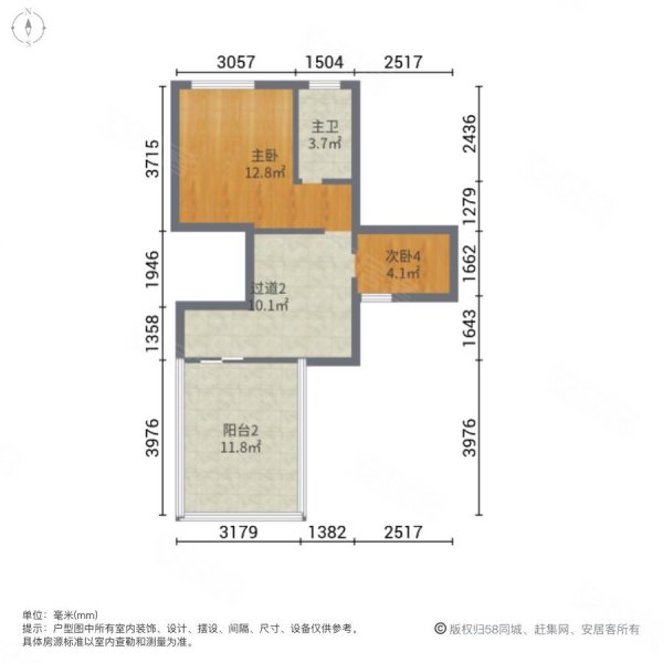 中国西部文化城5室3厅4卫230㎡南北370万