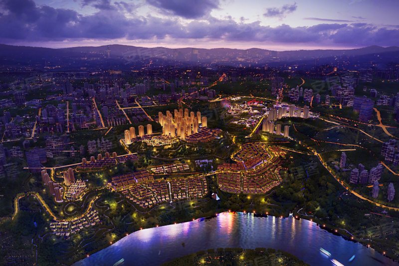 华侨城云麓台,金山大道左侧500米-重庆华侨城云麓台二手房,租房,房价