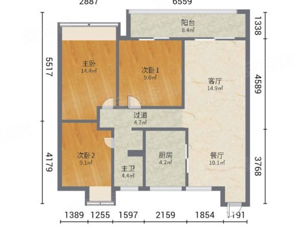 苏州浅悦静庭户型图图片