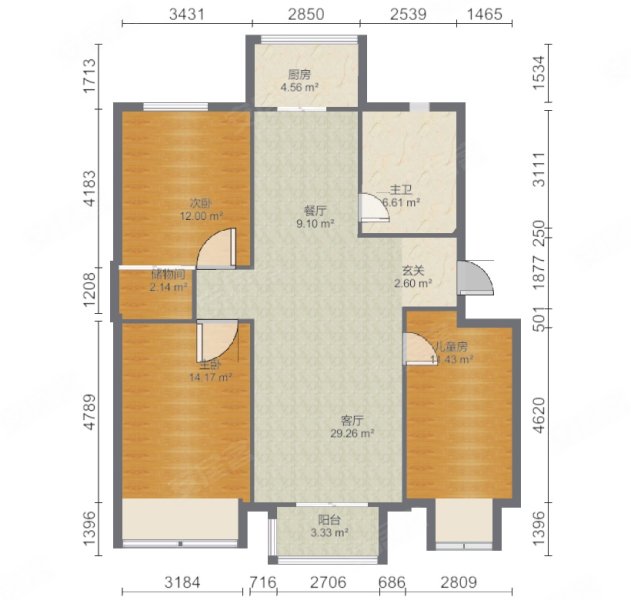 福泽园(滨海) 居住密度低 医疗配套成熟 满五 商业配套齐全