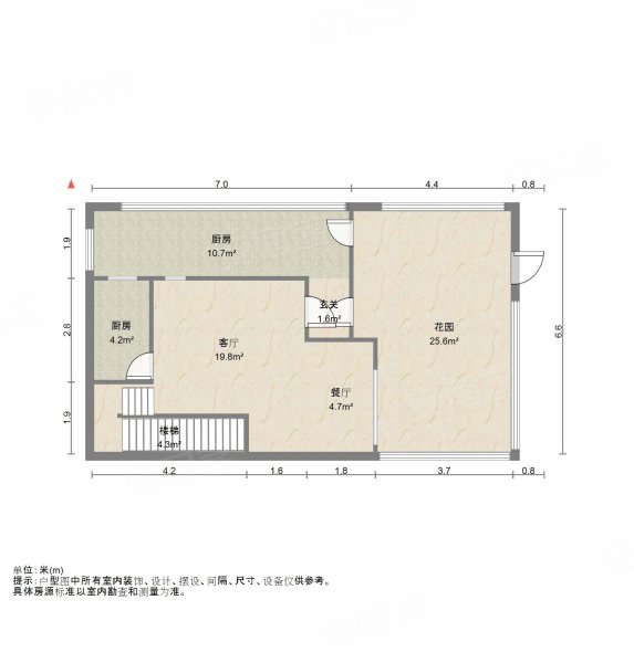 雅居乐花园灏湖居3室2厅2卫98㎡东北126万