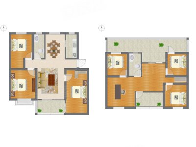 7室2厅 157.50平米