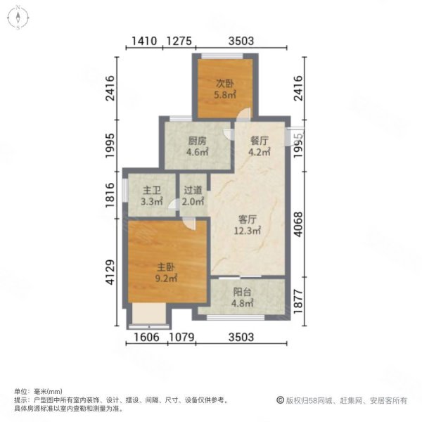 宁波洪塘云水湾套型图图片