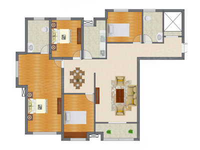 5室2厅 183.17平米