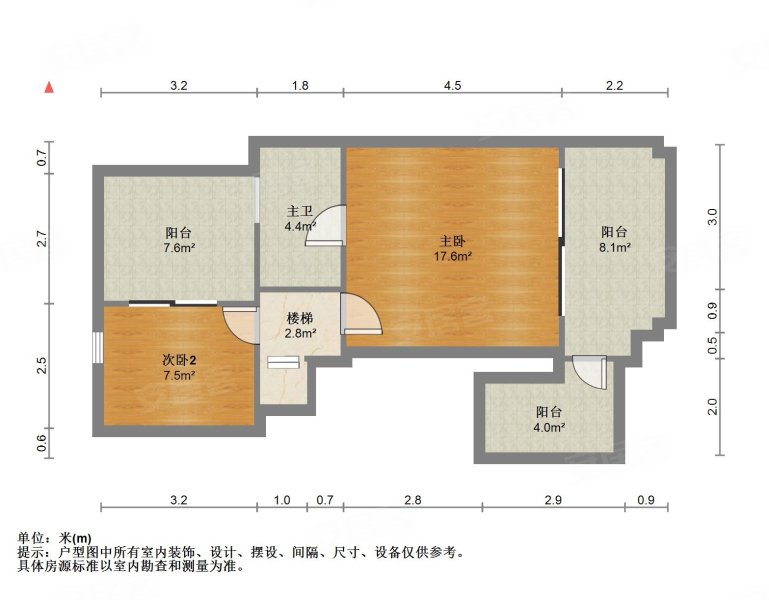 东海定南山3室2厅2卫149.71㎡南北199万