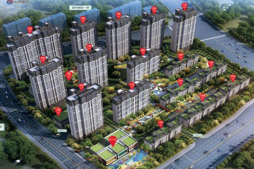 泰安岱岳区天平湖路爱琴海购物公园一层中厅(华为旁) - 泰安盛世康园