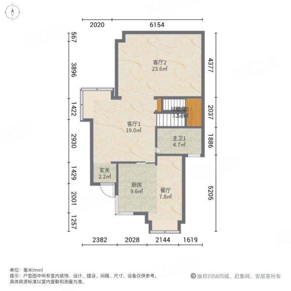 星俪苑4室3厅3卫326.06㎡南北1330万