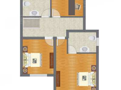 3室2厅 230.96平米