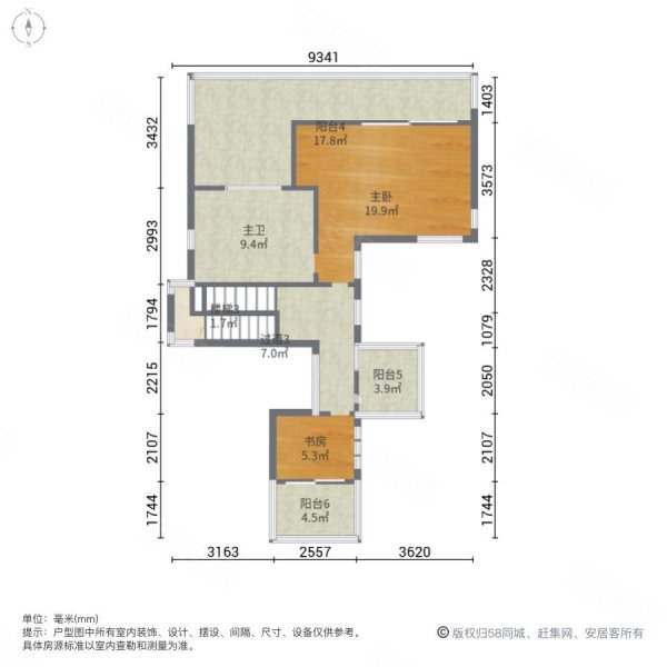 十里方圆(别墅)6室3厅5卫422㎡南438万