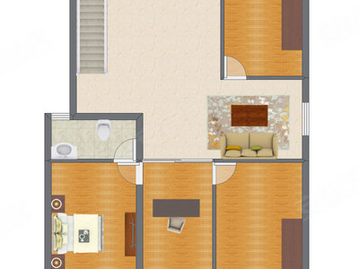 6室3厅 180.50平米