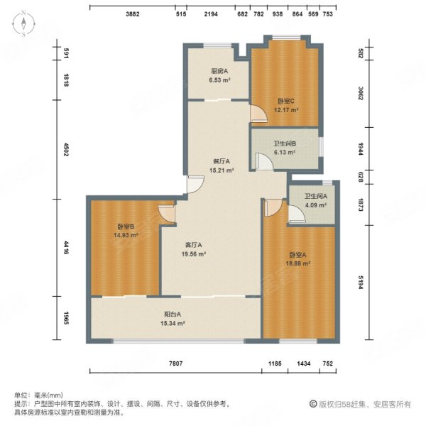 铂湾澜庭二期户型图片