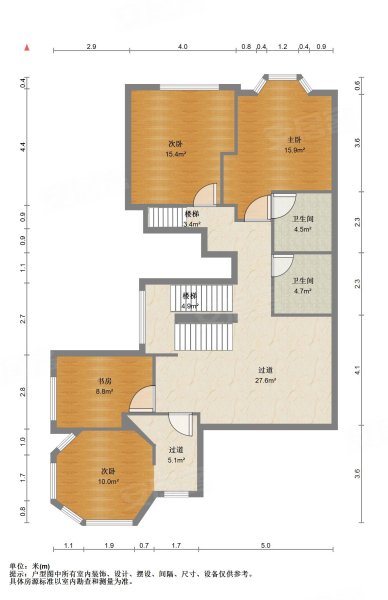 润泽庄园5室2厅5卫561.77㎡南北3299万