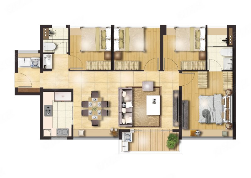 广州房产网>广州二手房>增城二手房>永和二手房>中建·鄂旅投岭南悦府