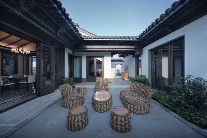 居家安静,两江曲院风荷(新房)二手房,695万,5室2厅,4卫,243平米-重庆