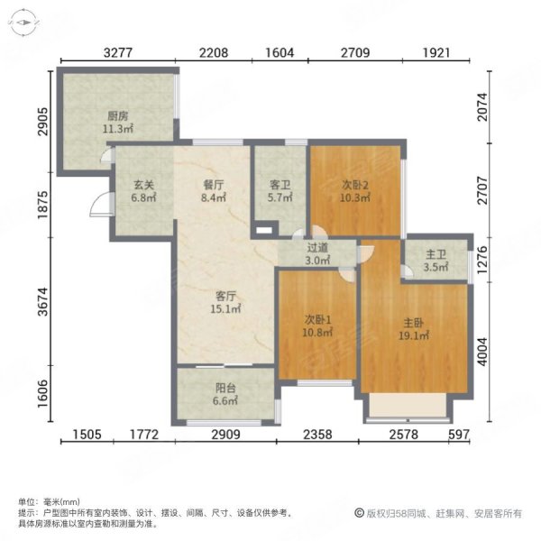 美利山户型图图片