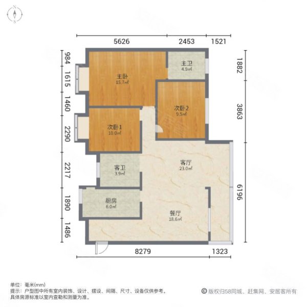 大邑春熙江岸户型图图片