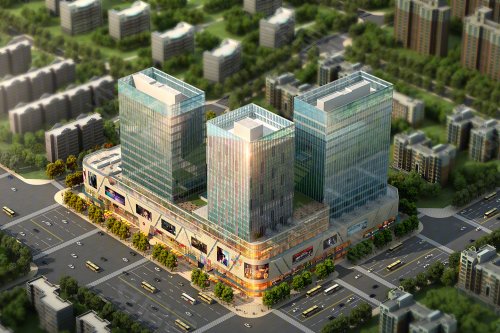 静安广场,北关正街与振华路交叉口西北角 - 西安静安广场二手房,租房