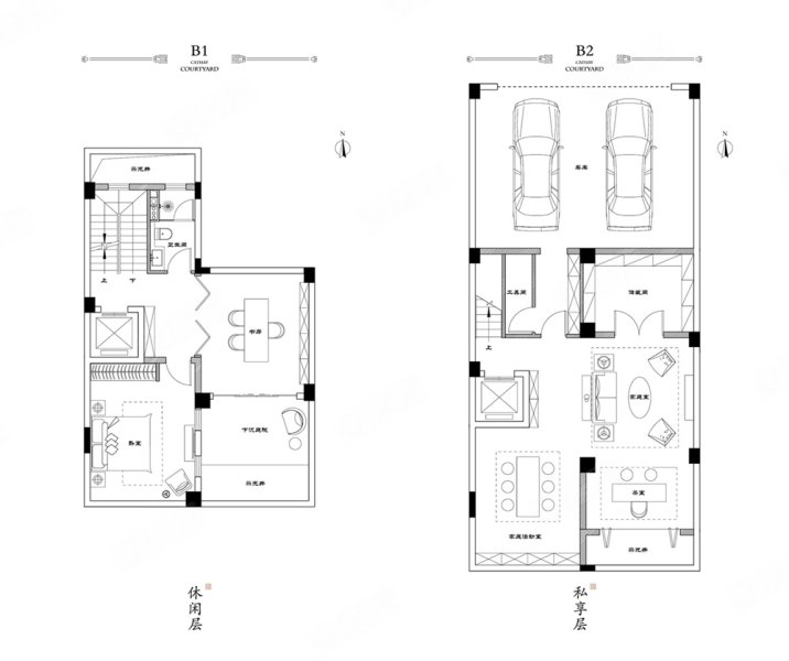 武汉院子5室2厅4卫133㎡南北238万