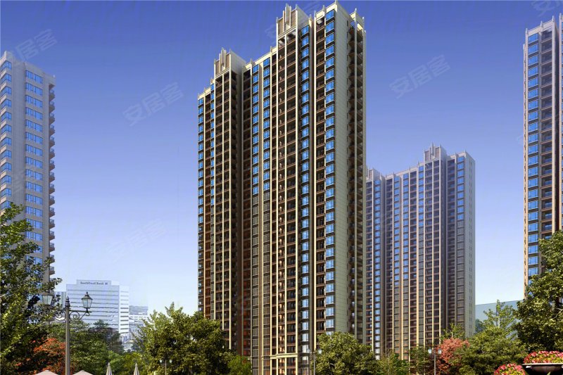 信合翡翠学府 超大观景阳台 带空中花园