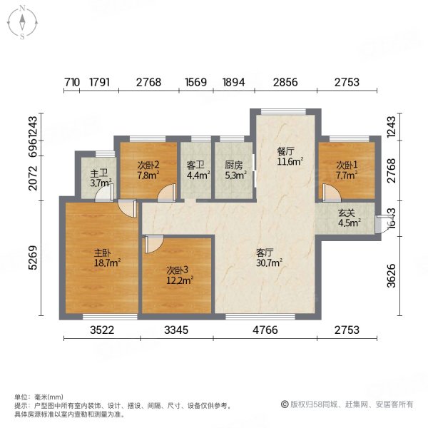 重庆熙地锦绣城户型图图片