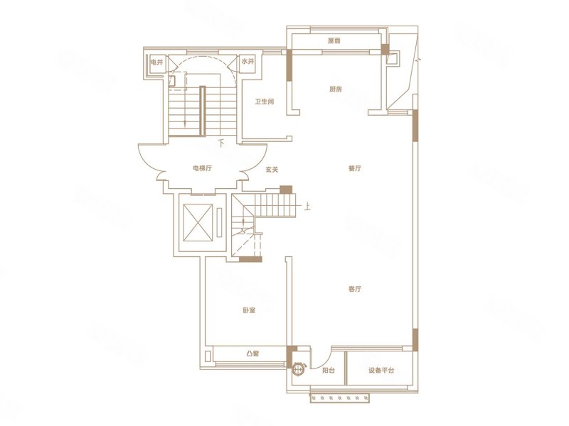 时代建发和著(新房)4室2厅3卫160.53㎡南300万