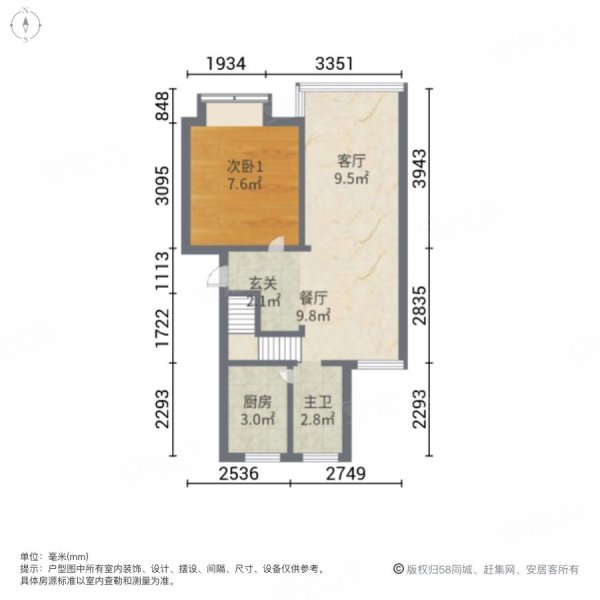 宁波清林闲庭户型图图片