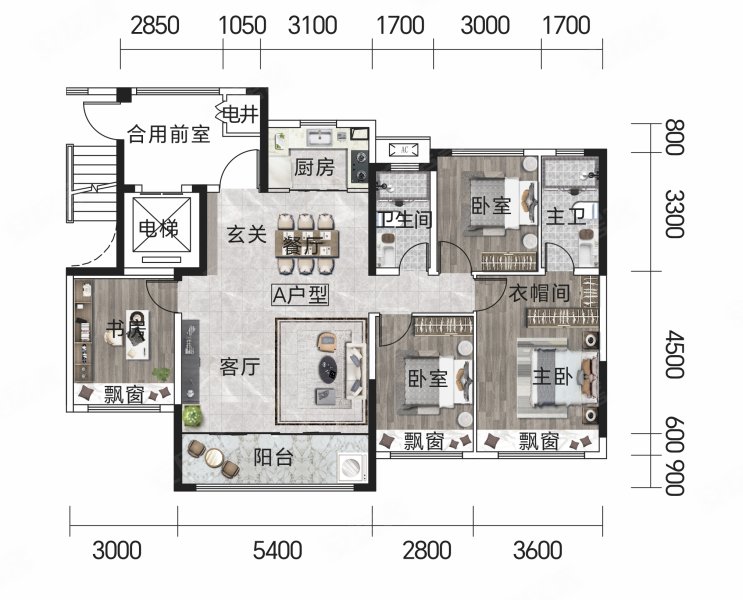 天一新城户型图图片