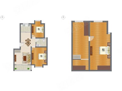 3室2厅 93.12平米