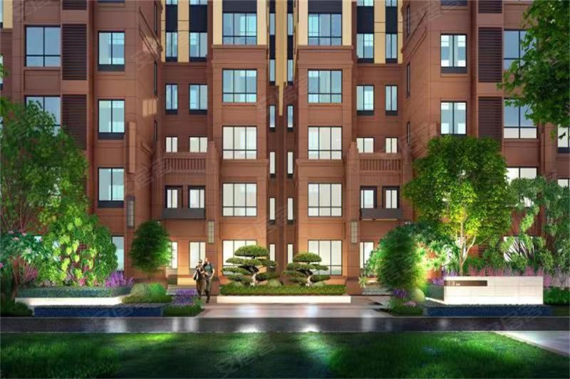 兴庆御苑2室2厅1卫100.28㎡南176万