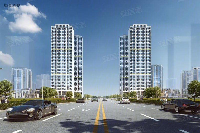 绿地旁国通襄阳府11099平3室2厅2卫单价9000多起售