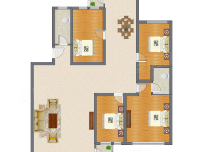 4室2厅 175.69平米