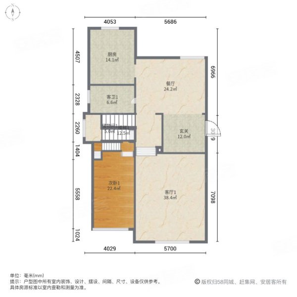 湖光山舍5室3厅4卫298㎡南北800万