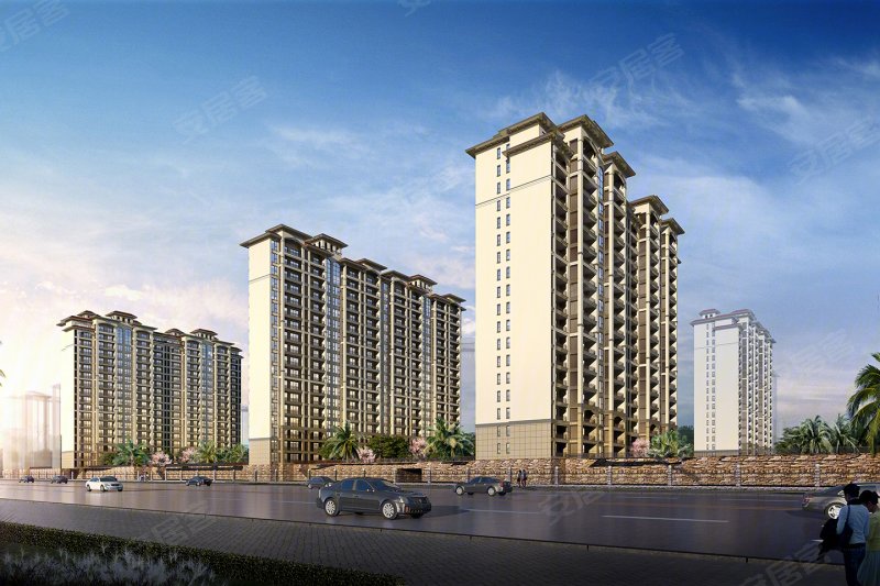 定安建业花园里3房2厅2卫