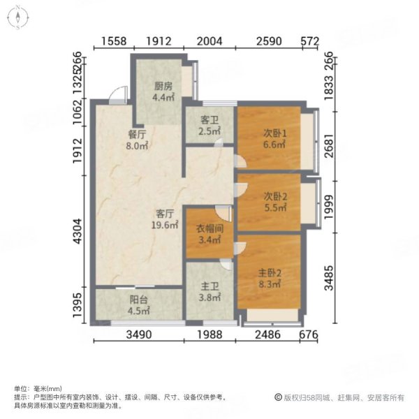 深铁阅山境花园户型图图片