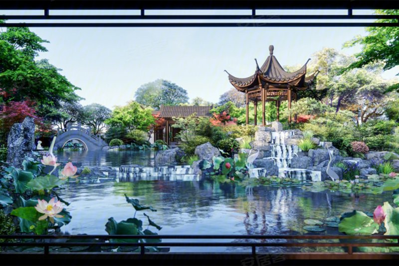 东海湾山水秋鸣