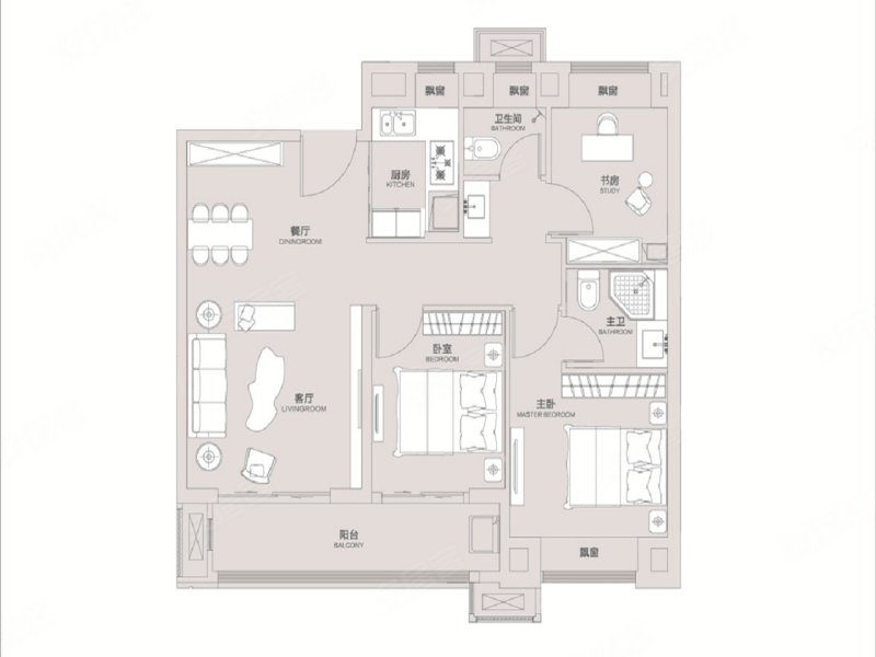 华发都荟天地 汉口主城区 核心地段 配套完善 品质住宅