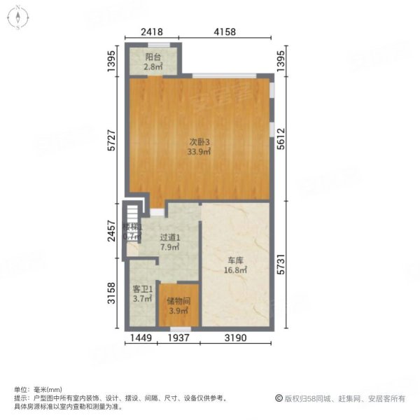 奥林匹克花园(别墅)4室2厅4卫260㎡南北188万