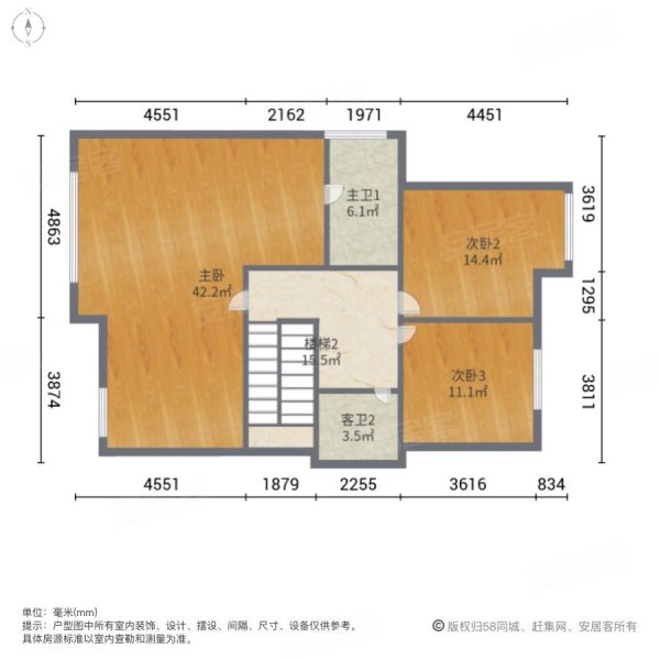 成都后花园1期5室2厅4卫329㎡东南680万