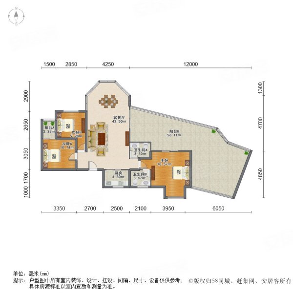 新郑天鹅湖畔户型图图片