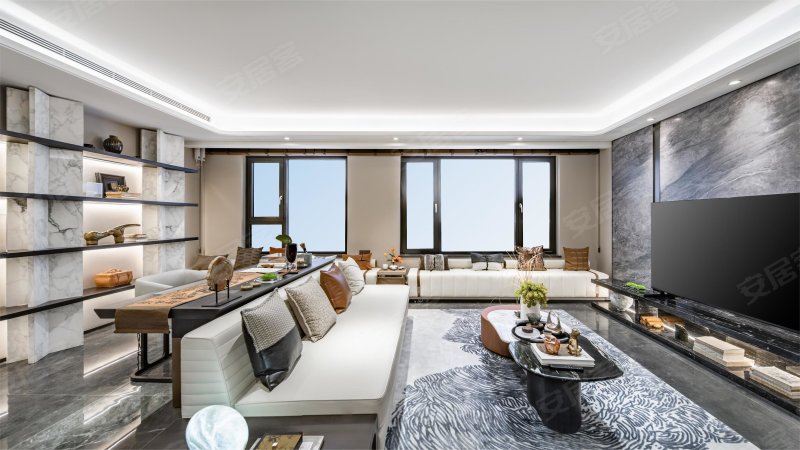 建投国贸·瑨上3室2厅139㎡556万二手房图片