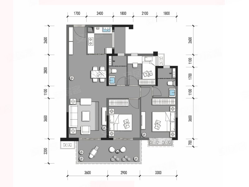 江南万达旁地铁口20米卖现房10500送车位内部房源