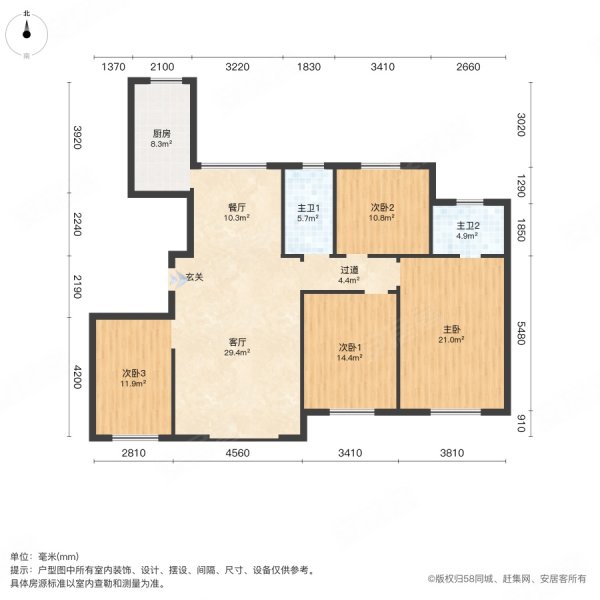 徐州枫林学府户型图图片