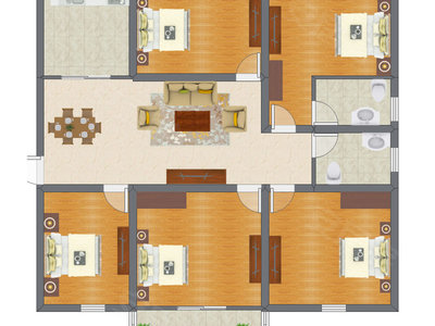 5室2厅 112.89平米