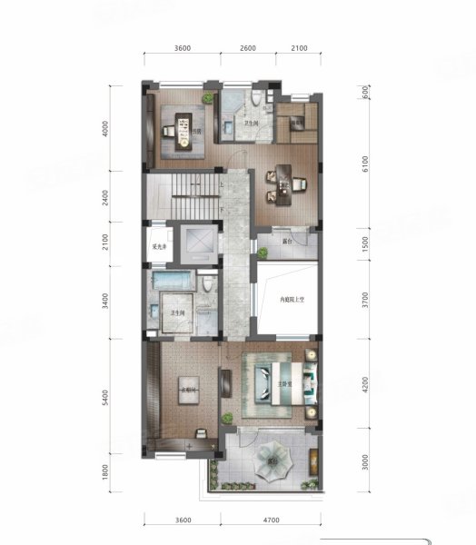 御河上院现房带院联排别墅视野开阔