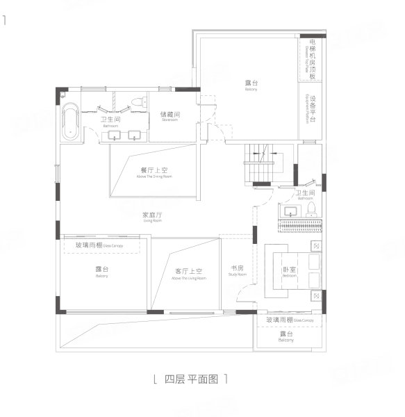 金地·湖山樾3室2厅3卫248㎡南430万