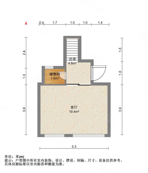 海天花园(公寓住宅)3室2厅3卫159㎡南北655万