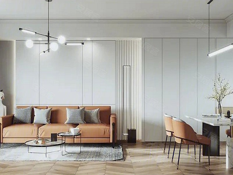 兆南熙园(新房)1室2厅1卫63㎡南66万