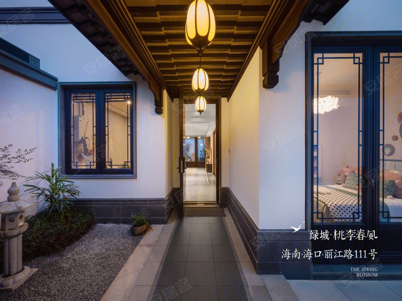 绿城桃李春风,独门独院别墅,采光明亮,南北通透,精装交付