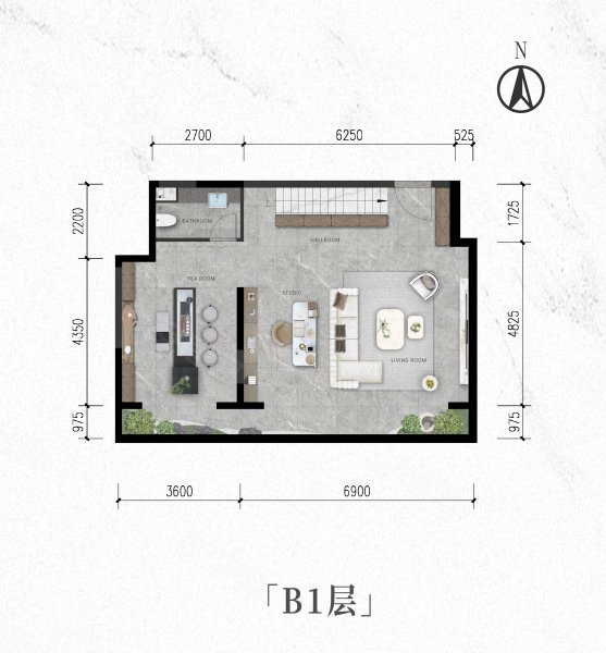 龙湖建工·九里熙宸4室3厅3卫213㎡南北930万